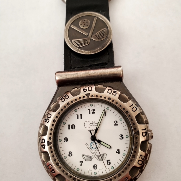 Colibri Golf Pocket Watch Vintage Quartz - Picture 7 of 9